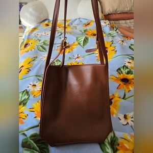 Brown shoulder bag